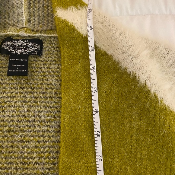 Chic Colorblock Open Cardigan - Picture 9 of 9